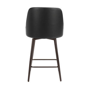 Keppel Swivel Counter Stool Black & Bronze