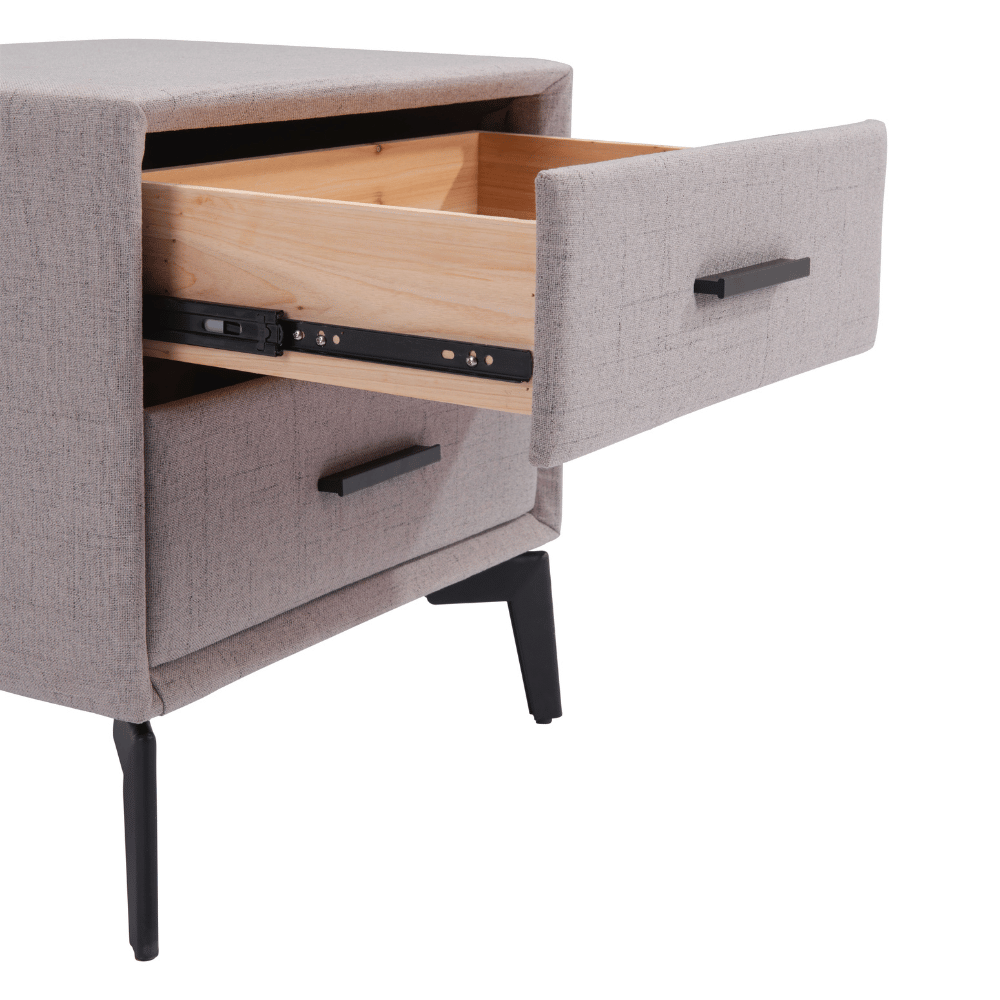 Halle Side Table Gray