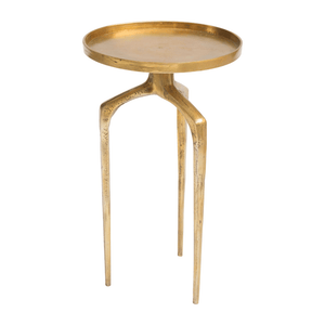 Como Accent Table Set Antique Gold - Elite Maison