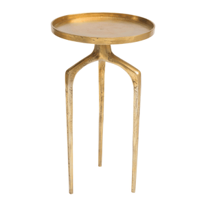 Como Accent Table Set Antique Gold - Elite Maison