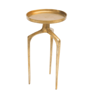 Como Accent Table Set Antique Gold - Elite Maison