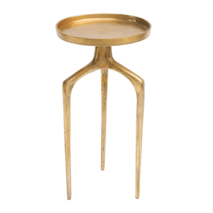 Como Accent Table Set Antique Gold - Elite Maison