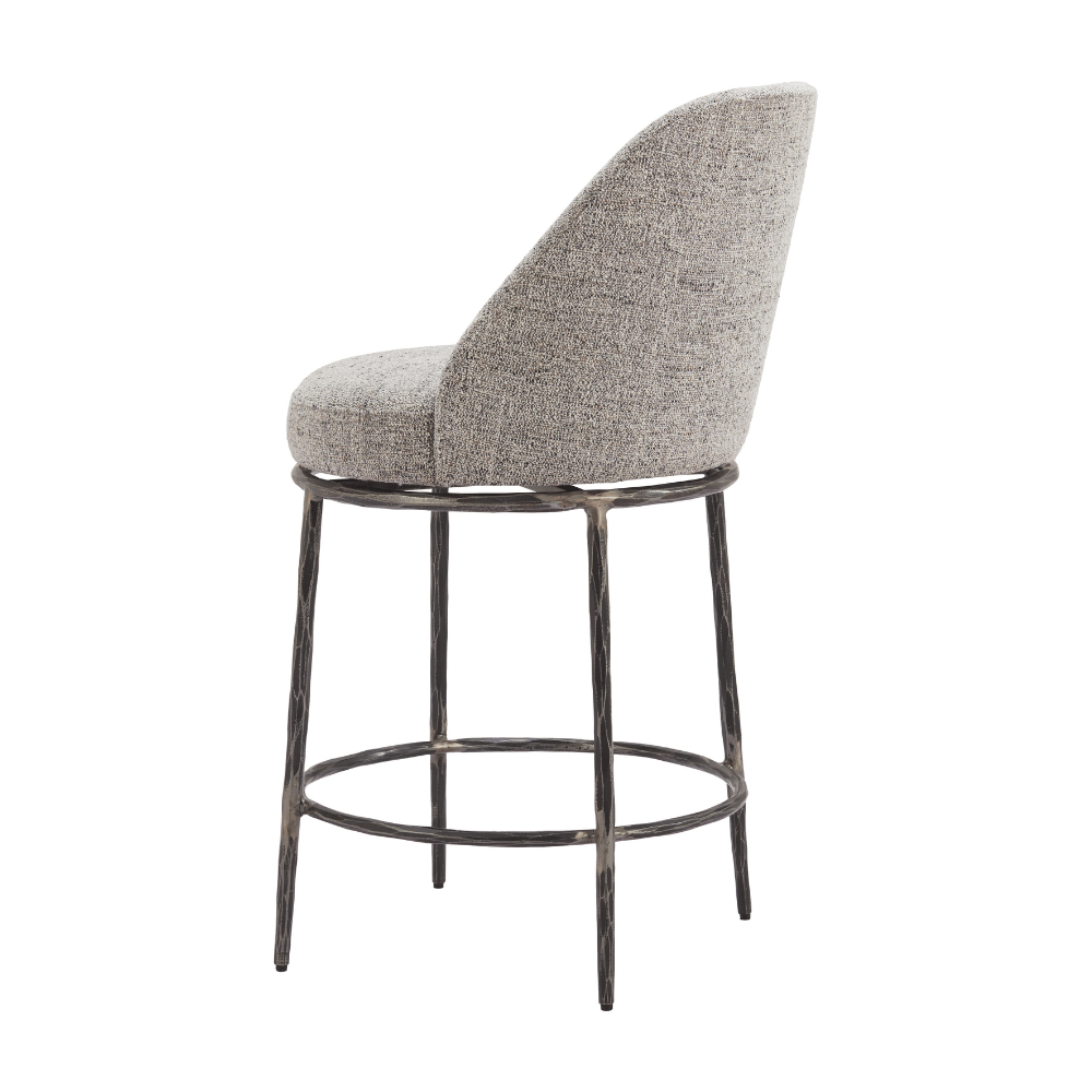 Nordhavn Swivel Counter Stool Gray