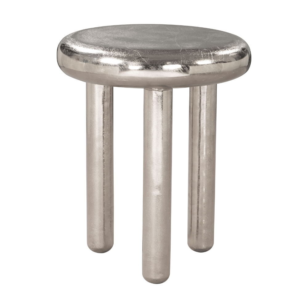 Arian Side Table Silver - Elite Maison