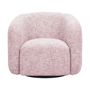Refine Swivel Chair Pink Tweed