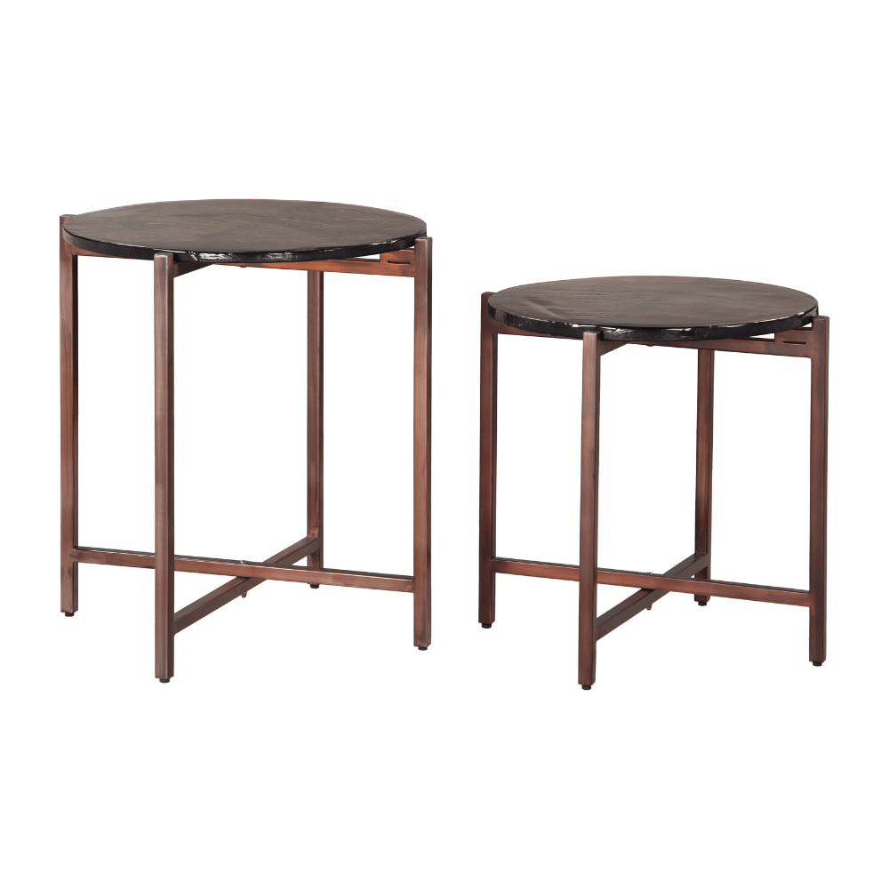 Gema Coffee Table Set Bronze