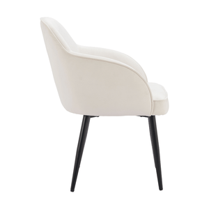 Jolie Dining Chair Ivory - Set of 2