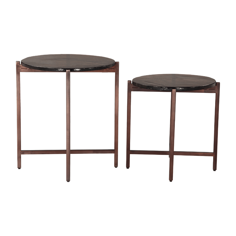 Gema Coffee Table Set Bronze