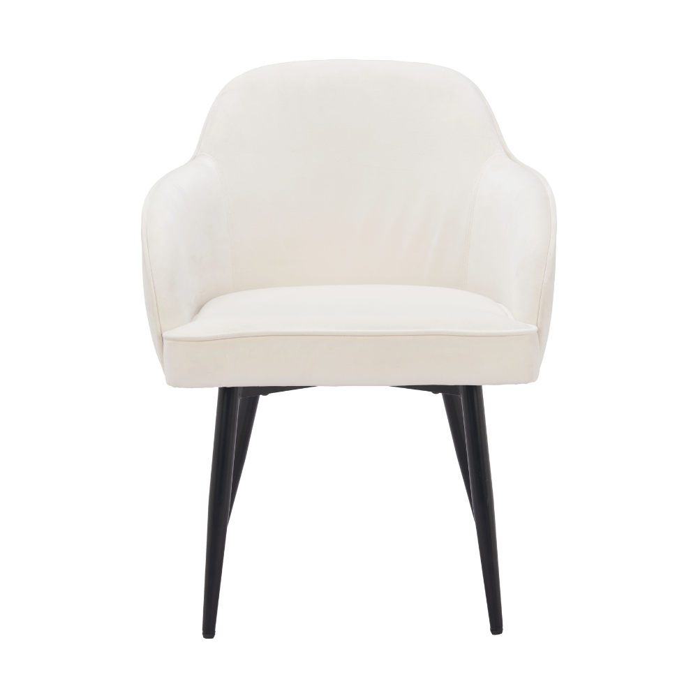 Jolie Dining Chair Ivory - Set of 2