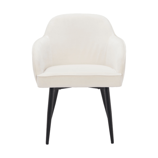 Jolie Dining Chair Ivory - Set of 2 - Elite Maison