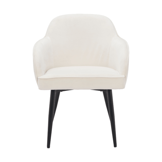 Jolie Dining Chair Ivory - Set of 2