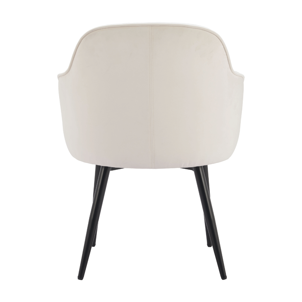 Jolie Dining Chair Ivory - Set of 2