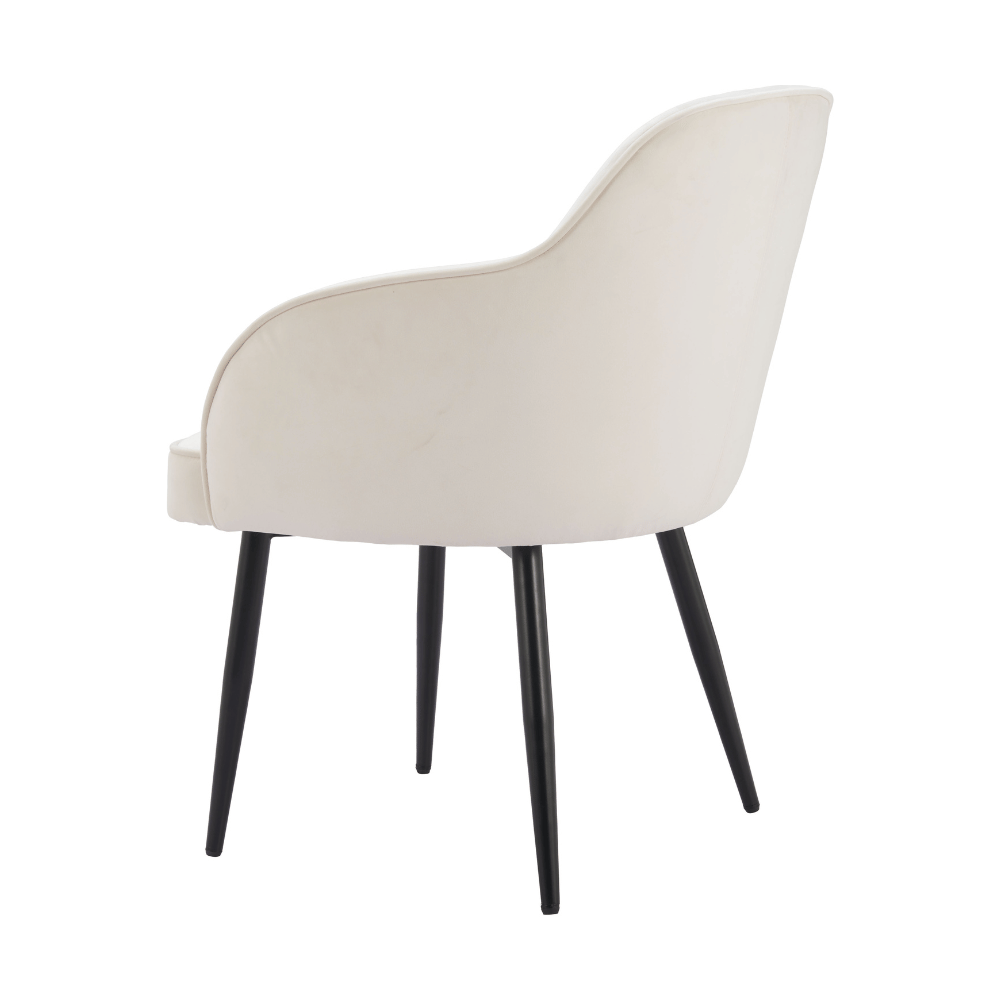 Jolie Dining Chair Ivory - Set of 2