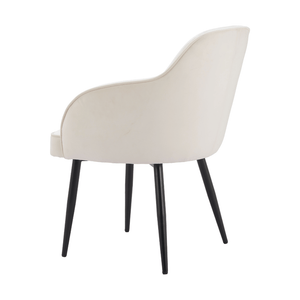 Jolie Dining Chair Ivory - Set of 2