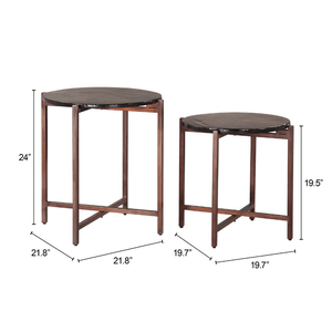 Gema Coffee Table Set Bronze