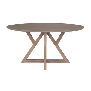 Jennings Light Brown Wood Dining Table