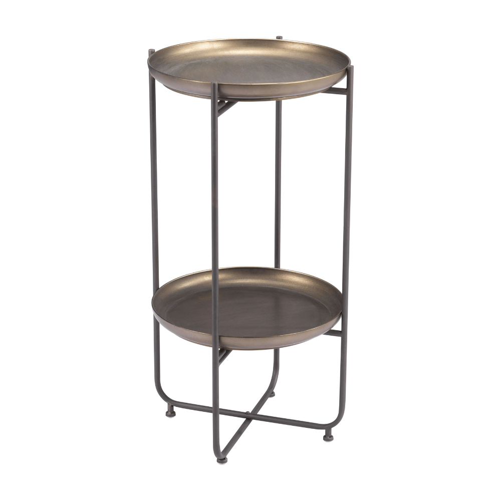 Bronson Accent Table Bronze - Elite Maison