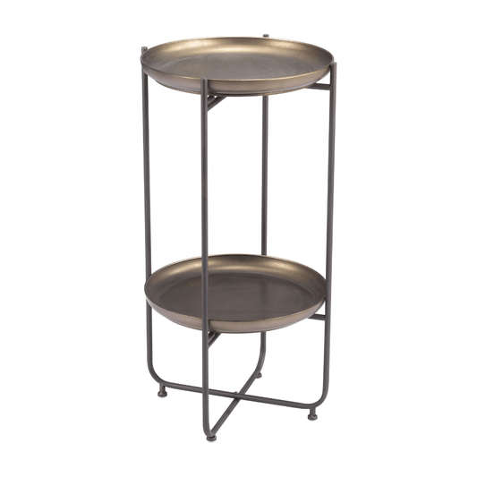Bronson Accent Table Bronze - Elite Maison