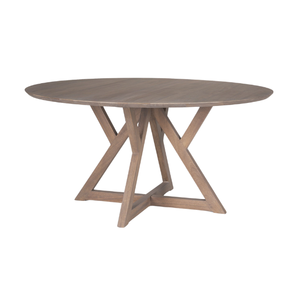 Jennings Light Brown Wood Dining Table