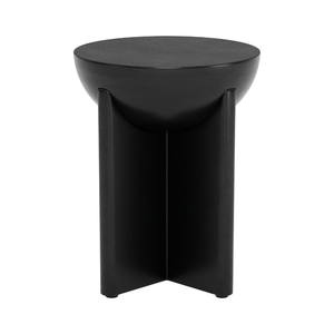 Tume Side Table Black - Elite Maison