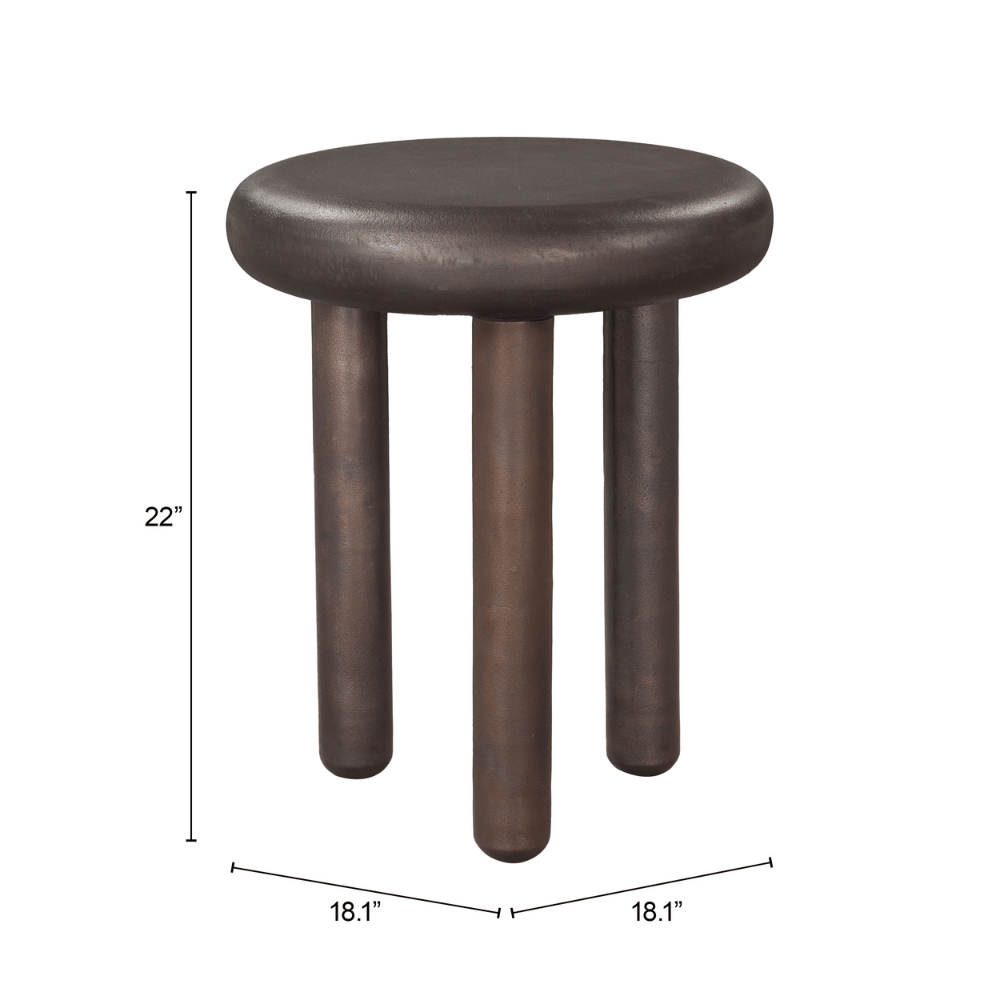 Arian Side Table Bronze - Elite Maison