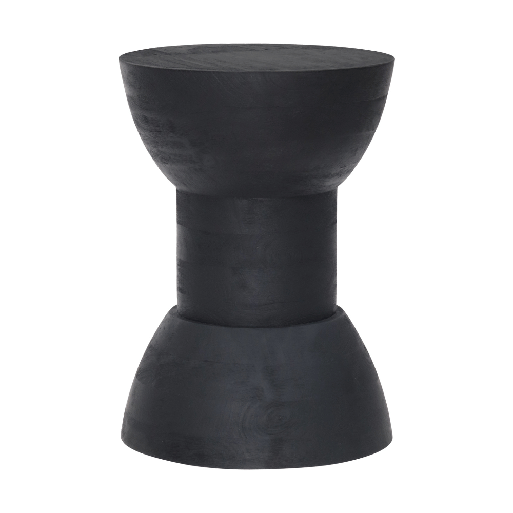 Wisdom Side Table Black - Elite Maison