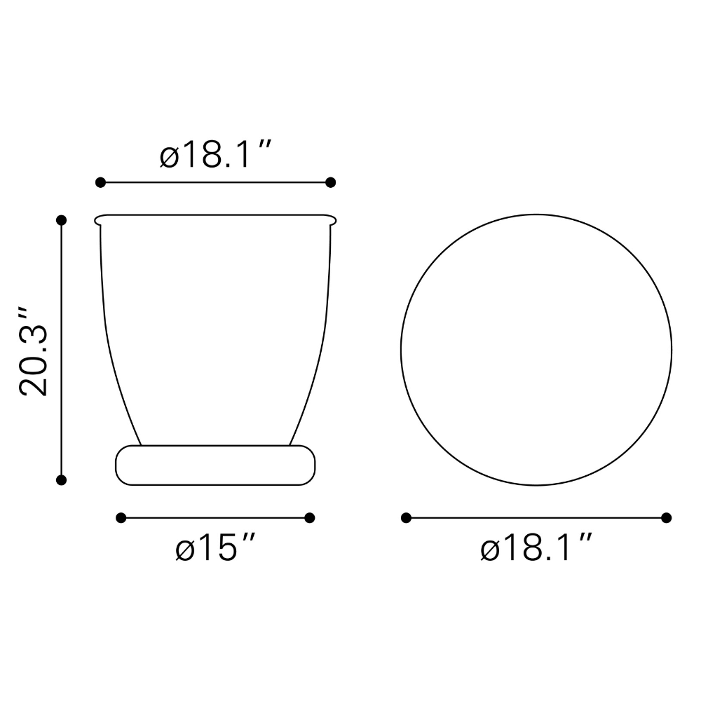 Baku Side Table Black