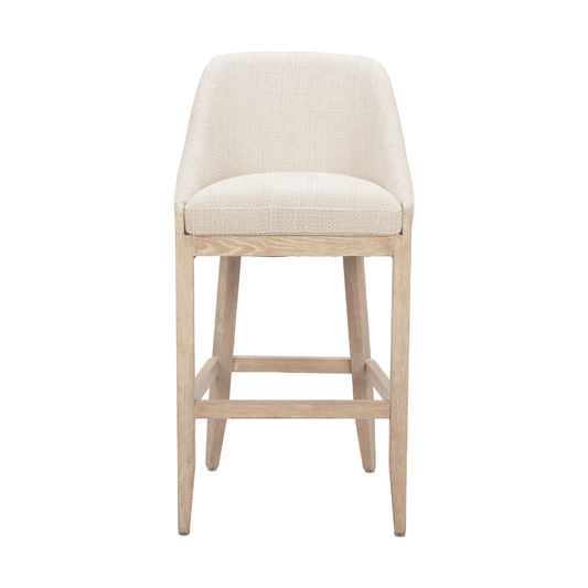 Calmo Barstool Beige - Elite Maison