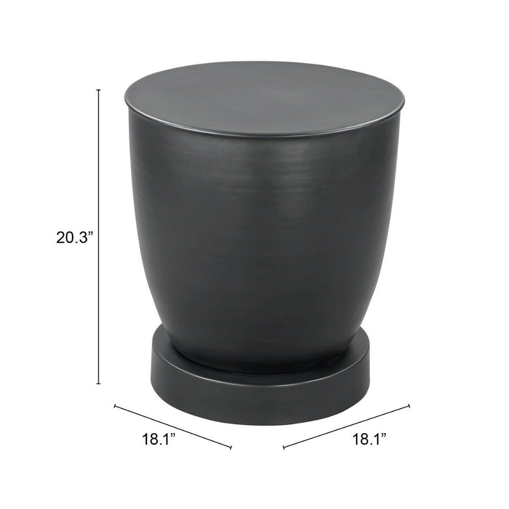 Baku Side Table Black
