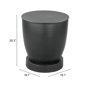Baku Side Table Black