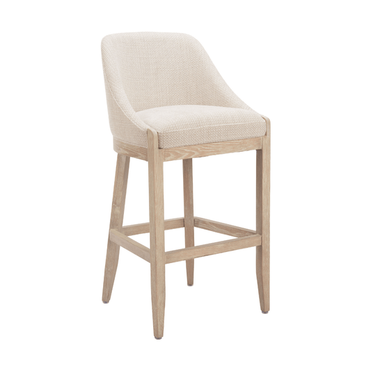 Calmo Barstool Beige - Elite Maison