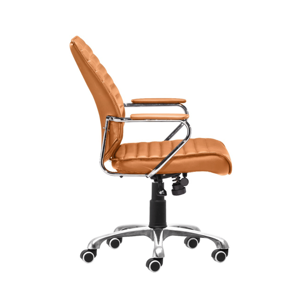 Enterprise Low Back Office Chair Terracota