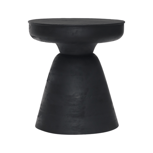Sage Side Table Black - Elite Maison