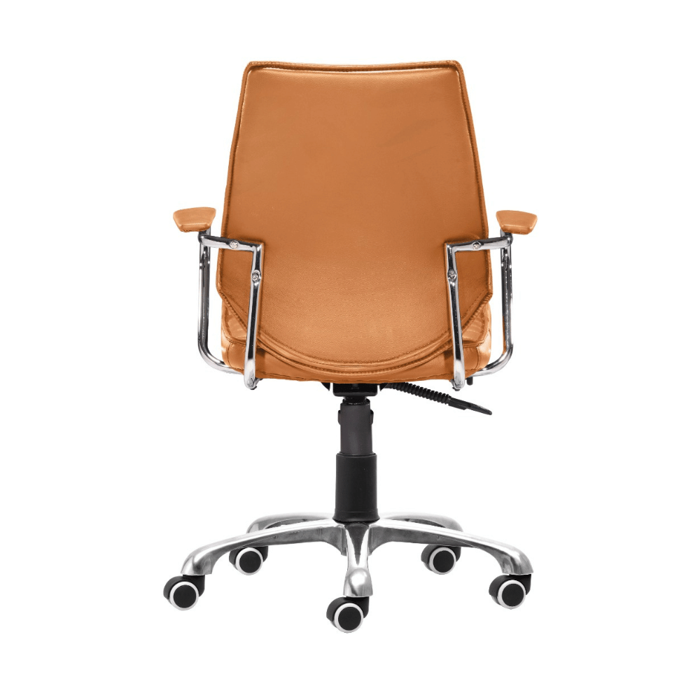 Enterprise Low Back Office Chair Terracota