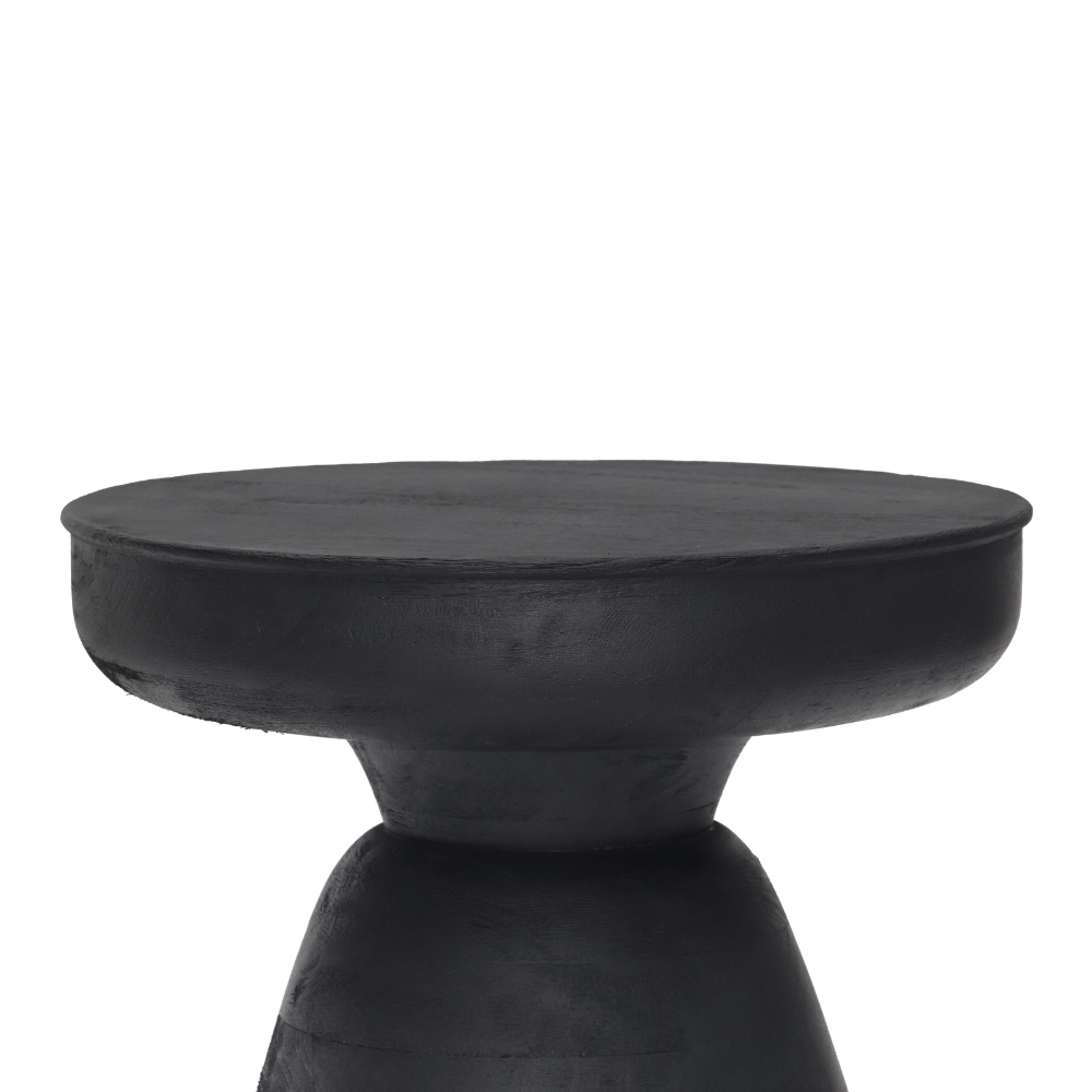 Sage Side Table Black - Elite Maison