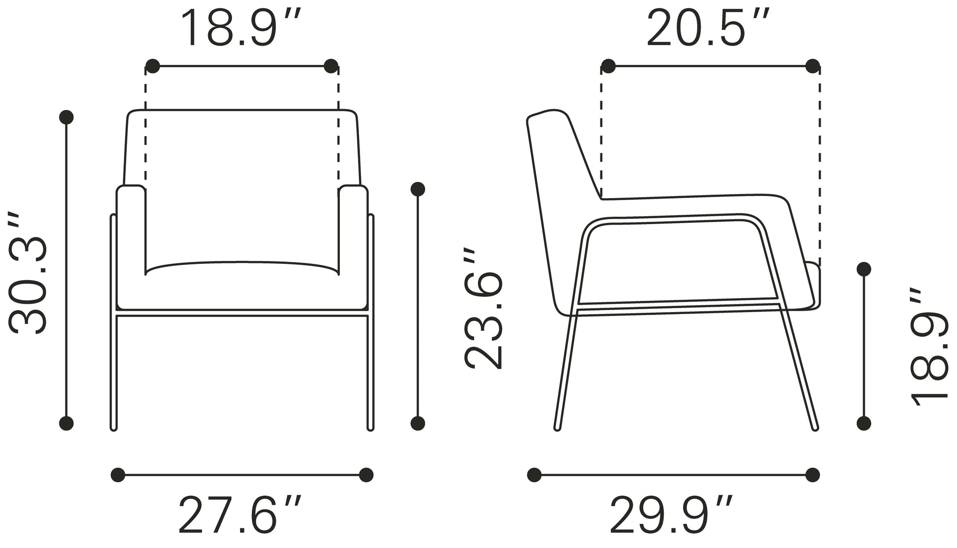 Charleston Accent Chair - Elite Maison