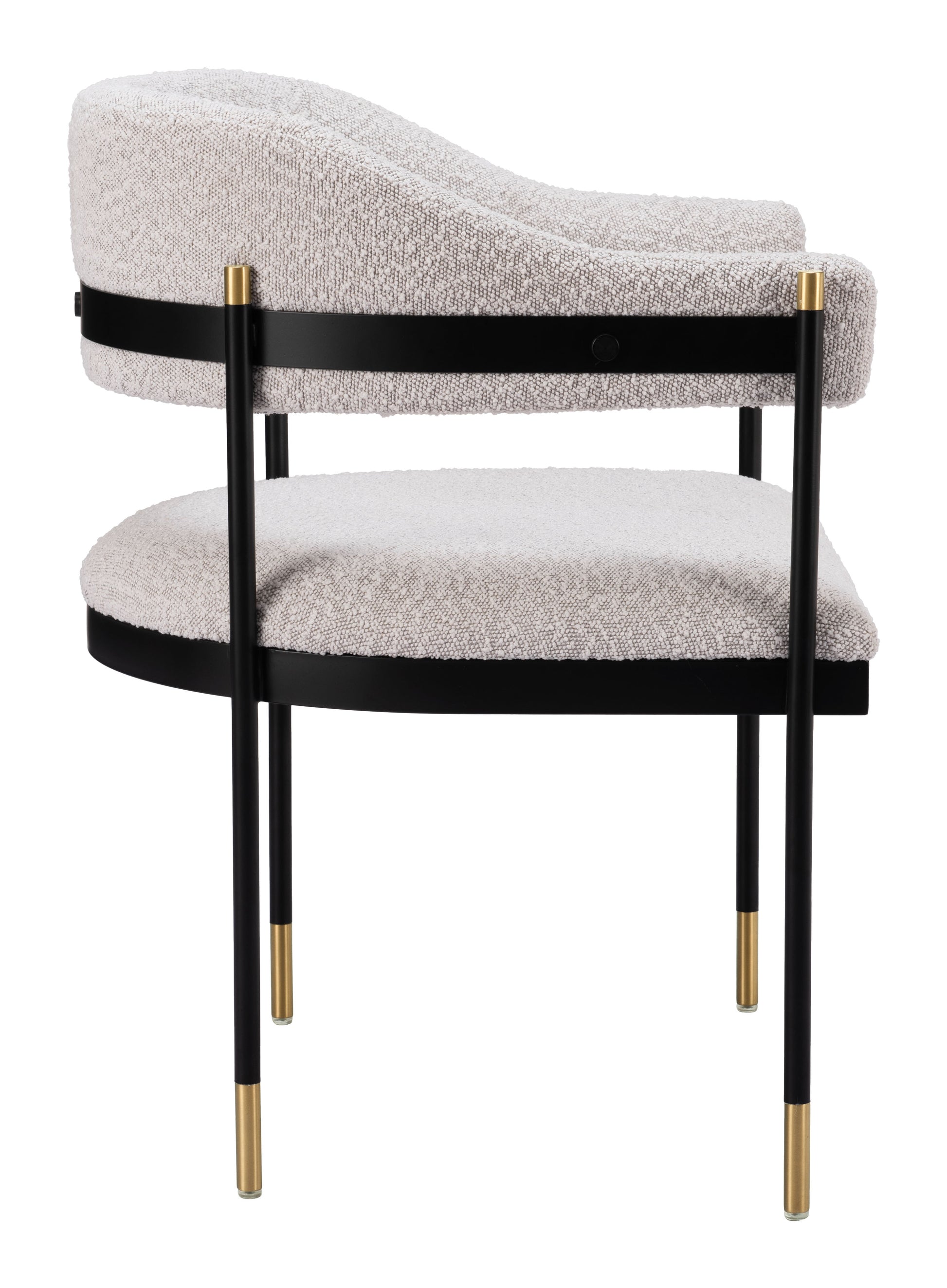 Zadar Dining Chair Misty Gray - Elite Maison