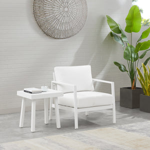Alora Aluminum Single Arm Chair