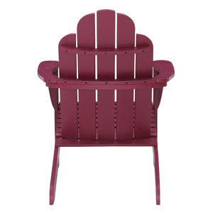 Adirondack Red Chair