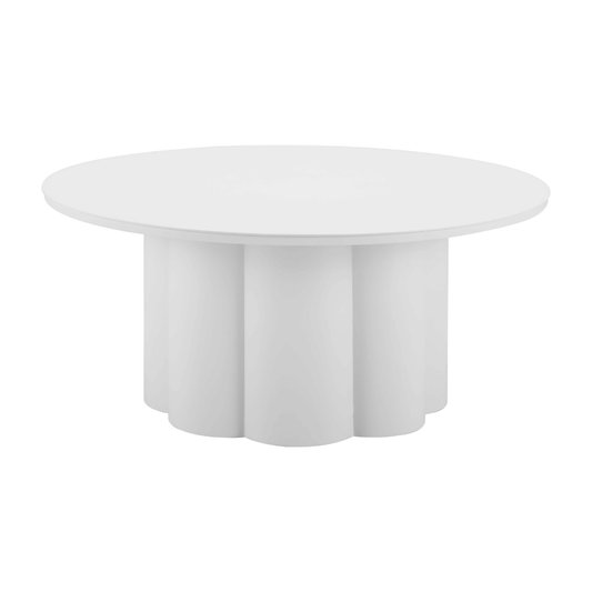 Palmier Coffee Table White - Elite Maison