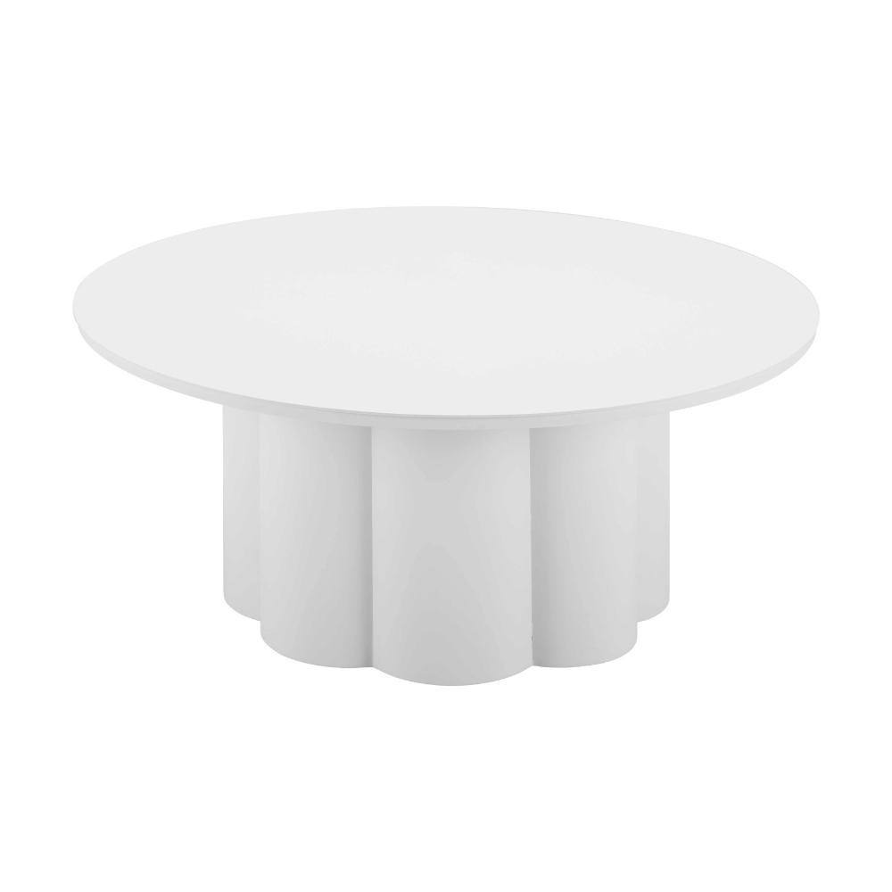 Palmier Coffee Table White - Elite Maison