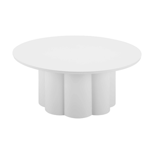 Palmier Coffee Table White - Elite Maison