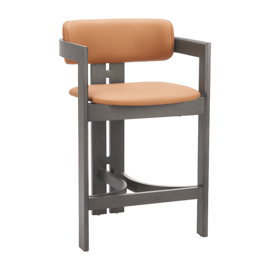 Shaili Counter Stool Brown - Elite Maison