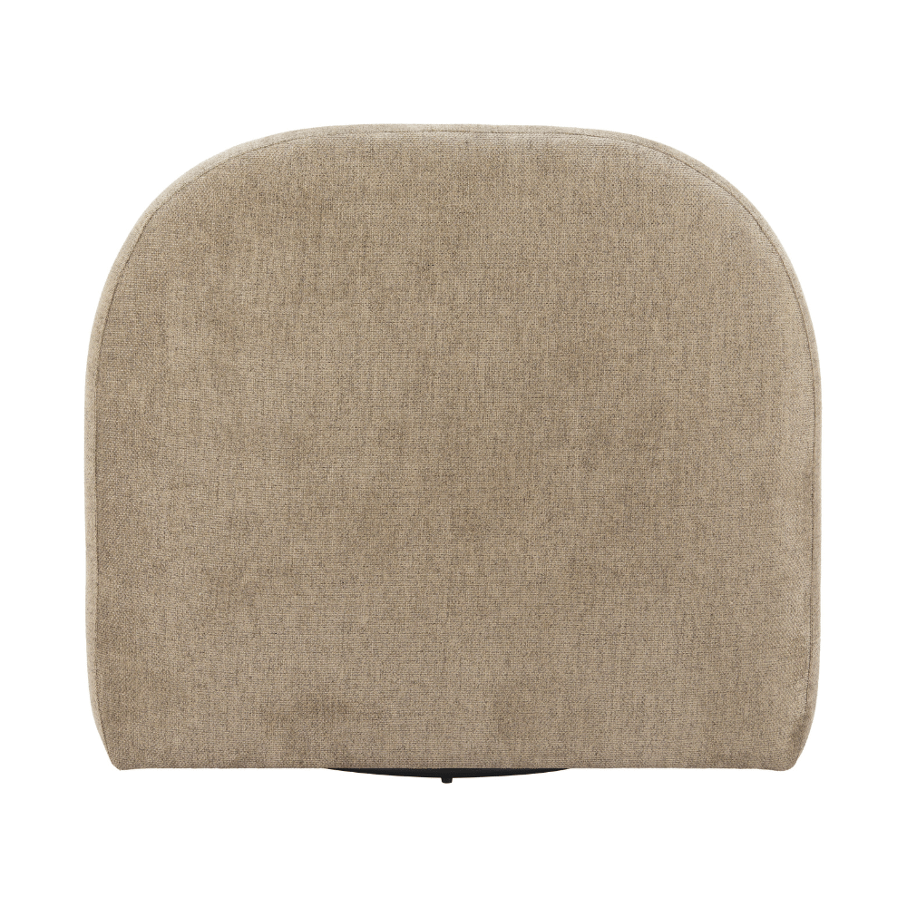 Kakao Swivel Chair Olive Brown - Elite Maison