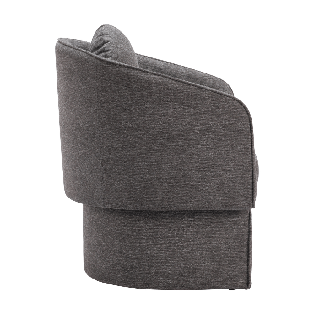 Olya Accent Chair Truffle Gray - Elite Maison