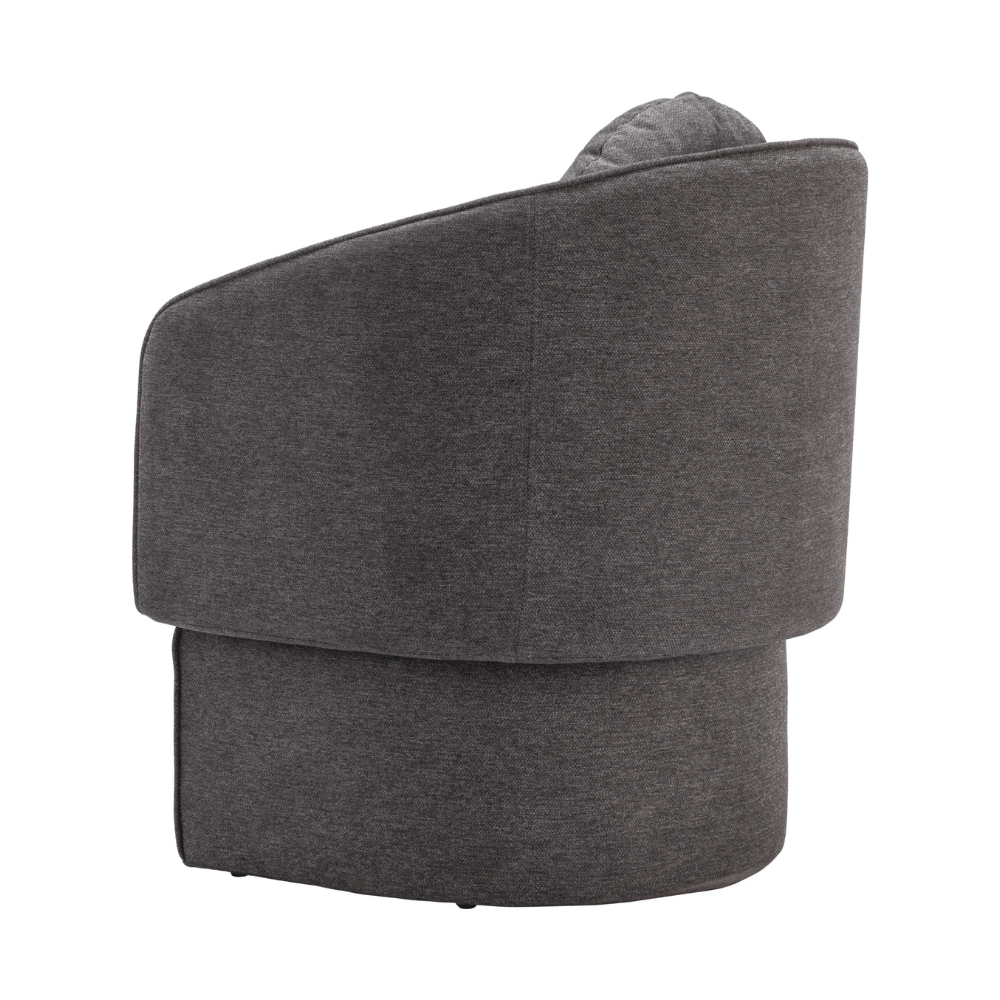 Olya Accent Chair Truffle Gray - Elite Maison