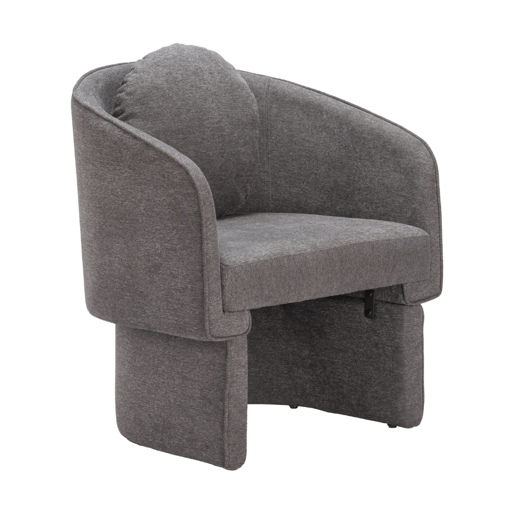 Olya Accent Chair Truffle Gray - Elite Maison