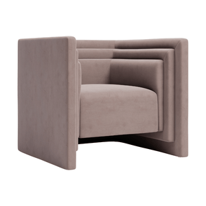 Trippel Armchair Taupe - Elite Maison