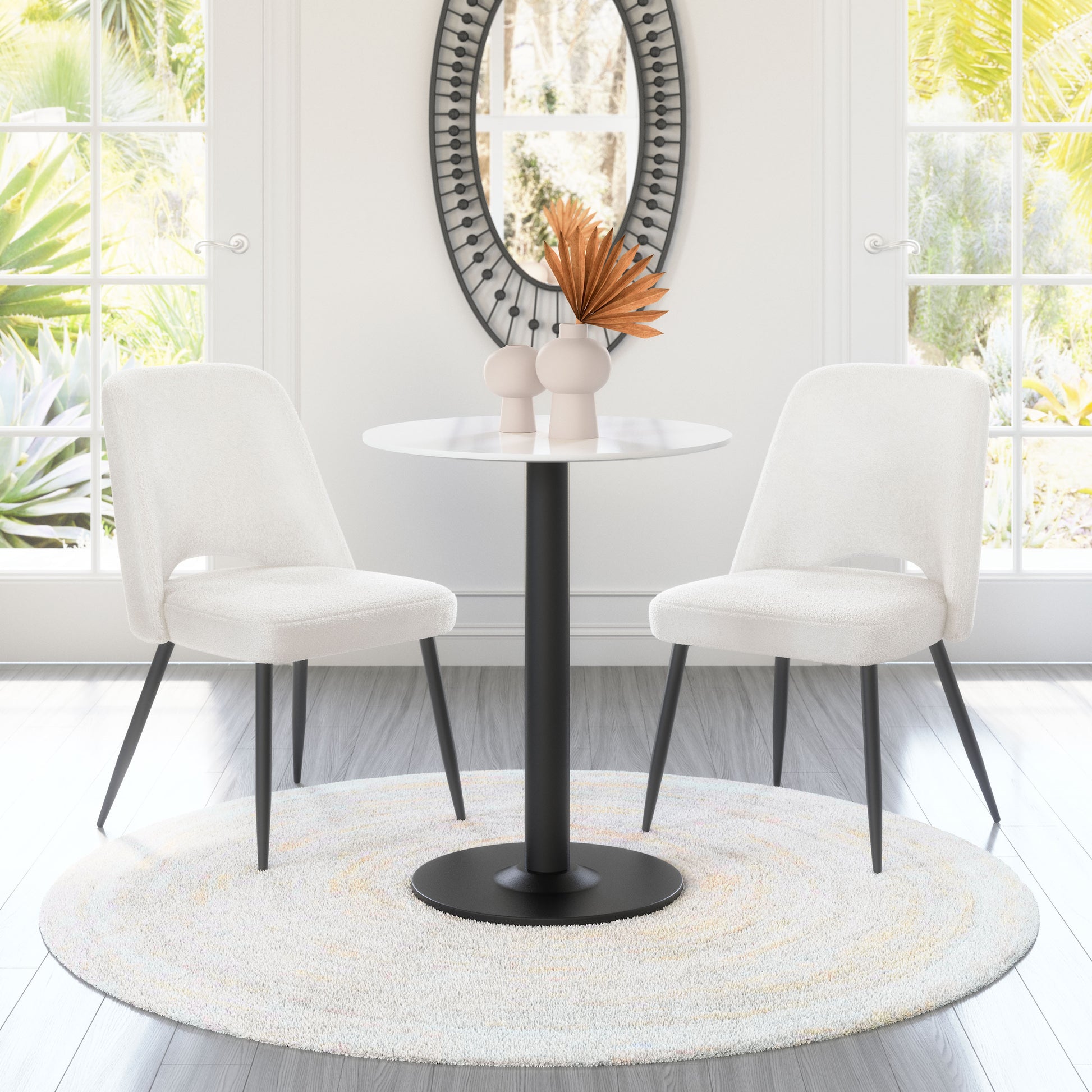 Teddy Dining Chair Ivory - Set of 2