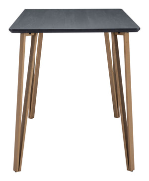 Deus Counter Table Black - Elite Maison